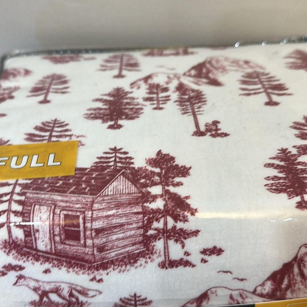 Cuddl Duds - live in layers FULL heavyweight flannel sheet set - Picture 4 of 4